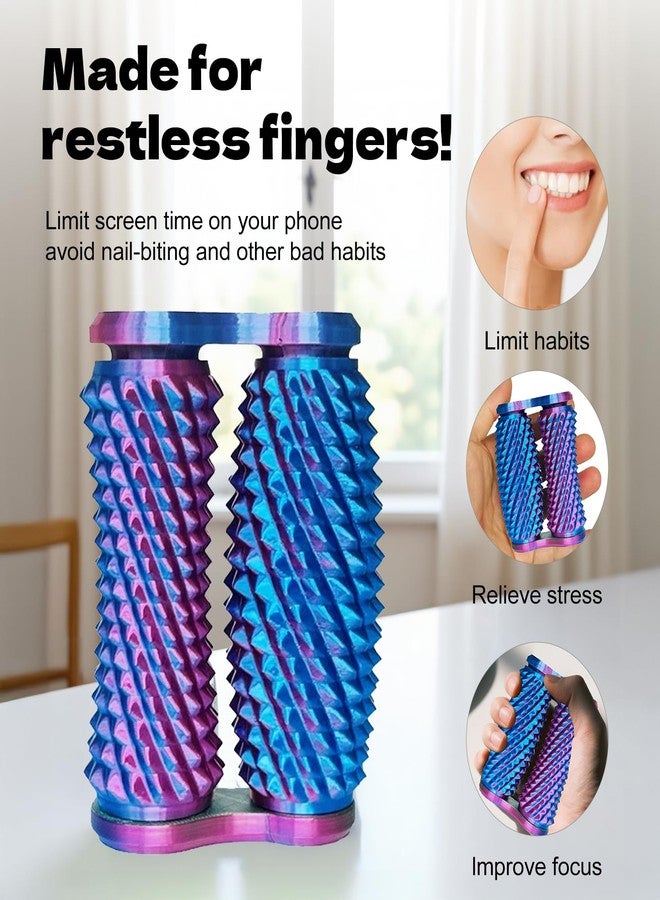 Aikertec Handheld Fidget Toy with Tactile Spikes for Adults, Help Relieve Stress, Anxiety, Tension, Promotes Focus, Promotes Focus and Portable Design - Image 4